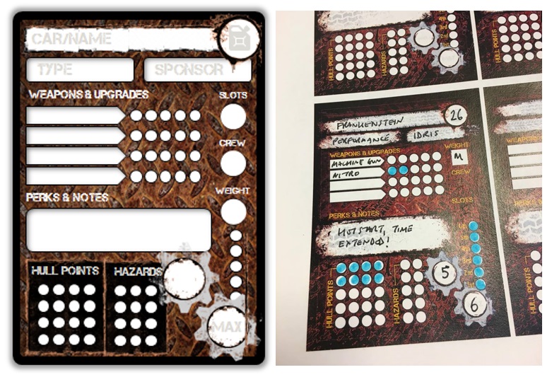 Early proof of concept designs, printed at home