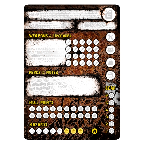 Classic Rustplate design for universal use or unsponsored teams